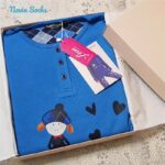 ست بلوز و شلوار زنانه لین مدل نخ پنبه کد 5196-157