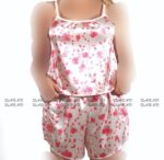 ست تاپ و شورتک ساتن کد 105661 - تصویر 7