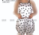 ست تاپ و شورتک ساتن کد 105661 - تصویر 9