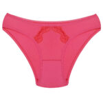 شورت زنانه لین مدل اسلیپ گیپور گلدار کد 4681-602