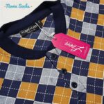 ست تی شرت و شلوار مردانه لین مدل نخ پنبه کد 5197-494