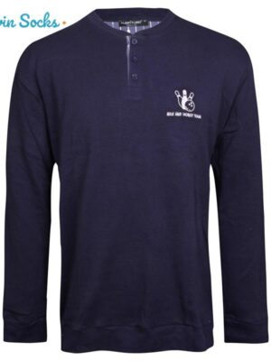 ست تی شرت و شلوار مردانه لین مدل نخ پنبه کد 5197-496