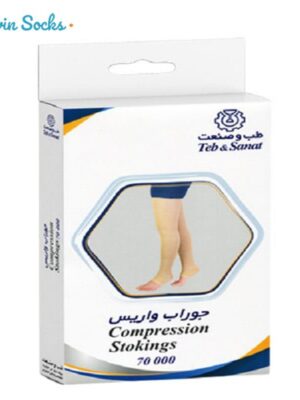 جوراب واریس طب و صنعت مدل 70000 کد AF