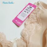 سوتین زنانه لین مدل فنردار گیپور گلدار کد 4680-606