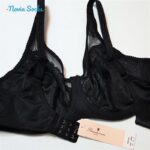 ست شورت و سوتین زنانه شاندرمن مدل فنردار گیپور گلدار کد 5080-2464-04