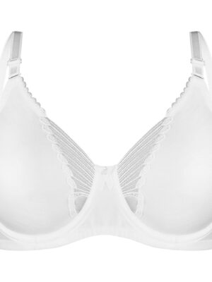 سوتین زنانه لین مدل پرسی فنردار طرح پروانه کد 4680-744