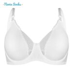 سوتین زنانه لین مدل پرسی فنردار طرح پروانه کد 4680-744