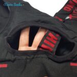 ست نیم‌تنه و شلوارک ورزشی زنانه مدل سیملس پشت چین دار کد 5562-2333