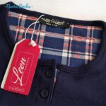 ست بلوز و شلوار زنانه لین مدل تدی نخ پنبه کد 5196-151