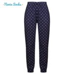 ست تی شرت آستین بلند و شلوار مردانه لین مدل نخ پنبه کد 5197-499