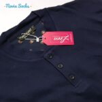 ست تی شرت آستین بلند و شلوار مردانه لین مدل نخ پنبه کد 5197-499