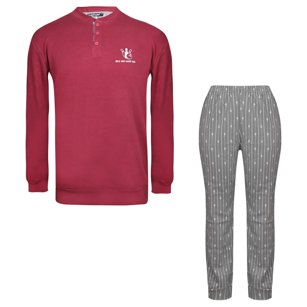 ست سویشرت و شلوار مردانه لین مدل 5197-496 ست سویشرت و شلوار مردانه لین مدل 5197-496