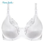 سوتین زنانه لین مدل لبه گیپوری فنردار کد 4681-521