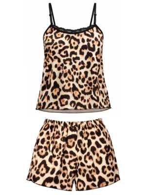 لباس خواب زنانه ماییلدا مدل پلنگی کد 5622-7316