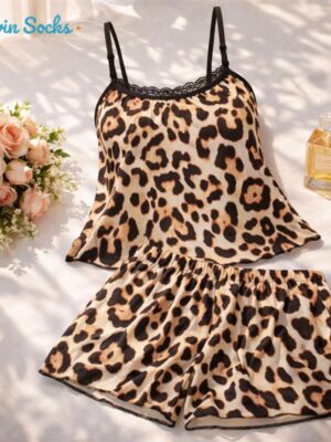 لباس خواب زنانه ماییلدا مدل پلنگی کد 5622-7316