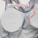 مایو زنانه ماییلدا مدل پددار یک تکه توری کد 4229-705 - تصویر 12