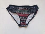 شورت گیپوردار مشکی سایز XL ایکس لارج کد 339